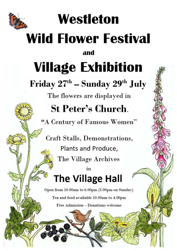 Westleton Wild Flower Festival: AVSFHG stall