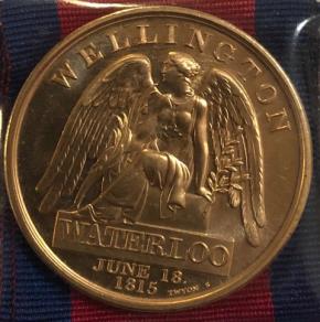 1910 Waterloo medal