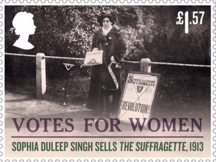 Sophia Duleep SIngh suffragette