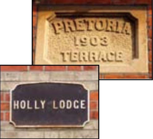Have you a plaque on your house?