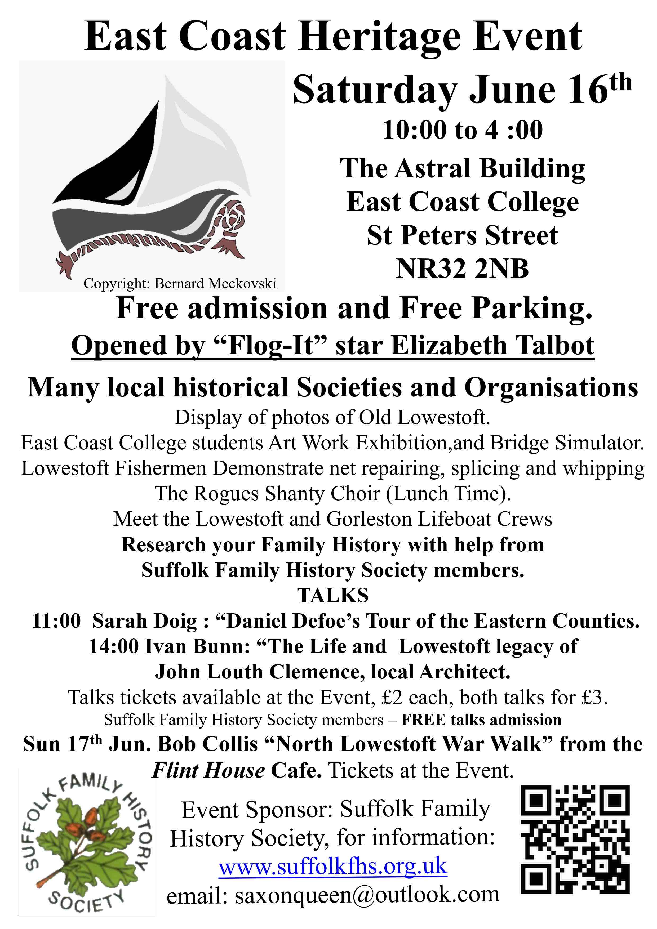 East Coast Heritage Day, Lowestoft