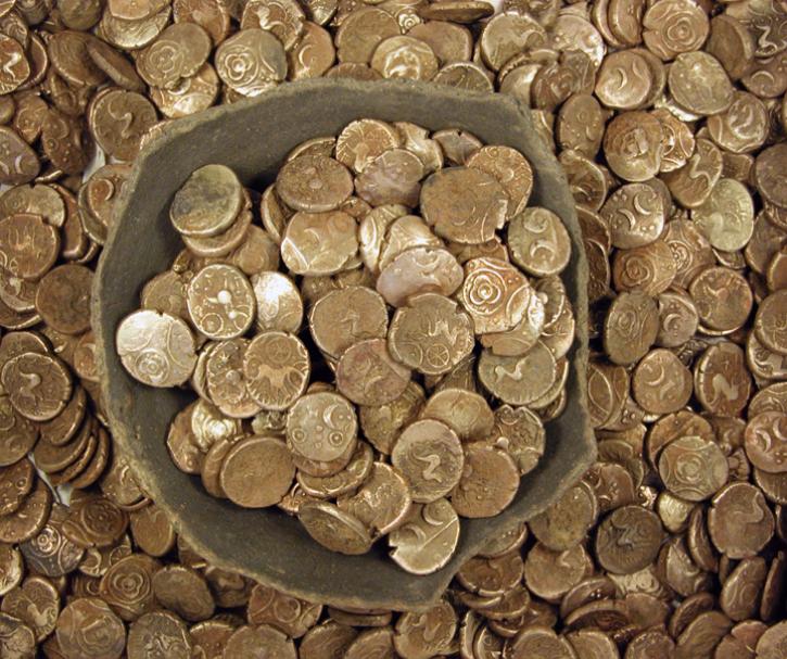 iceni wickham market hoard iron age gold coins large